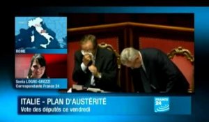 Italie : Le Sénat donne son feu vert à un plan d'austérité renforcé