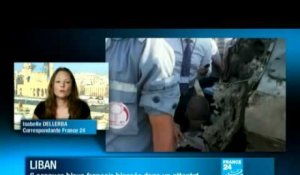 Liban : 6 casques bleus français blessés dans un attentat