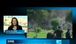 Syrie : Des partisans du régime attaquent les ambassades américaine et française