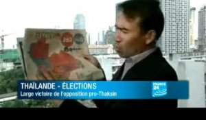 Thaïlande : Large victoire de l'opposition pro-Thaksin