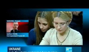 Ioulia Timochenko condamnée à sept ans de prison pour abus de pouvoir