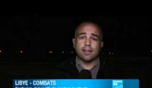 Jérôme Bonnard, envoyé spécial de France 24 sur le front est en Libye