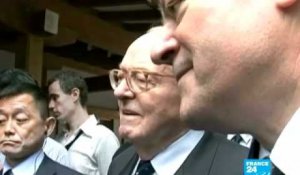 Jean-Marie Le Pen visite un sanctuaire controversé au Japon