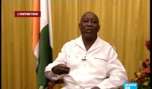 Laurent Gbagbo : "Nous voulons la présidentielle sans replonger dans la guerre"