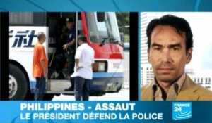 Phillipines - Assaut : Le président philippin défend la police
