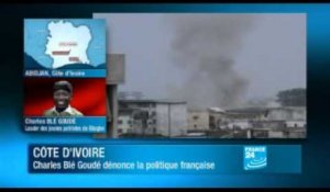 Charles Blé Goudé dénonce "l'interventionnisme envahissant" de la France - 11/04/11