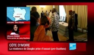 Côte d'Ivoire : Les forces pro-Ouattara lancent l'assaut contre la résidence de Laurent Gbagbo