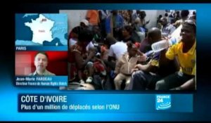 Côte d'Ivoire : Plus d'un million de déplacés selon l'ONU