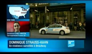 Dominique Strauss-Kahn : En résidence surveillée à Broadway