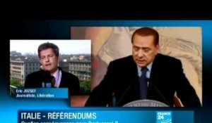 Italie - Référendums : Quelles conséquences pour Berlusconi
