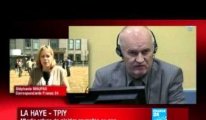 La Haye : Mladic refuse de plaider coupable ou non