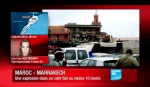Maroc : Une explosion dans un café fait au moins 10 morts