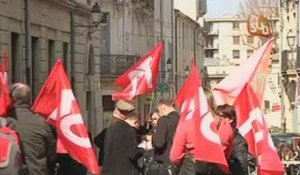 FO contre les suppressions de postes (Montpellier)