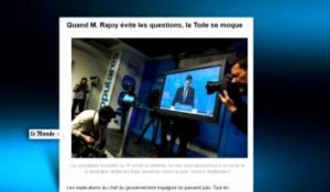 Mariano Rajoy fuit la presse, les internautes le ridiculisent