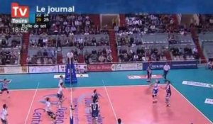 Volley-ball : TVB - Paris (0-3)