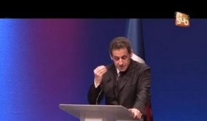 N. Sarkozy: Enseigner plus pour gagner plus (Montpellier)