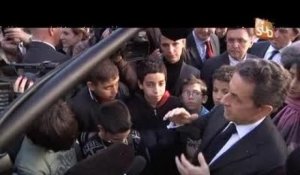 Présidetielle: Nicolas Sarkozy à Montpellier