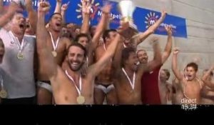 Le Montpellier Water-Polo Champion de France, une première!