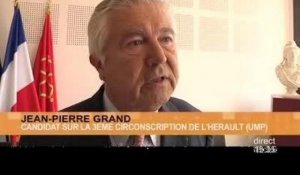 Législative 2nd tour: Grand lâché par l'UMP (Hérault)