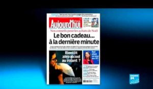 FRANCE 24 Revue de Presse - 24/12/2012 REVUE DE PRESSE