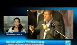 Mohamed Morsi doit rencontrer les juges ce lundi