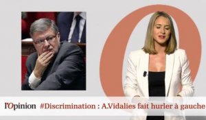 #Discrimination : A.Vidalies fait hurler à gauche
