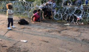 Migrants en Hongrie: nouveau record avec 3.241 arrivées mercredi