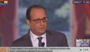 François Hollande annonce des "vols de reconnaissance en Syrie"