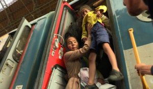 Hongrie: la gare de Budapest prise d'assaut par des migrants