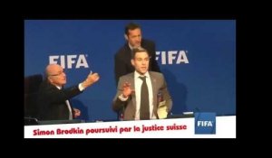 Il risque un procès après son jet de dollars sur Sepp Blatter !