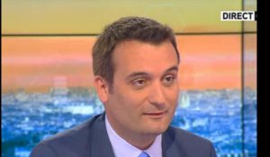 Florian Philippot rit des attaques de Jean-Marie Le Pen et lui répond par un «LOL»