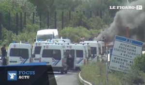 Les marins de SeaFrance bloquent l'accès au port de Calais