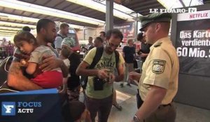 Allemagne: 400 migrants arrivent de Hongrie