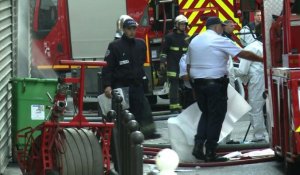 Incendie rue Myrha à Paris: les pompiers intervenus deux fois