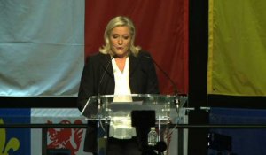 Marine Le Pen: "un résultat magnifique"