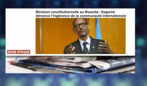 "Kagame, président à vie ?"