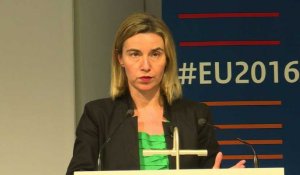 Mogherini: l'Europe ne doit pas être guidée "par la peur"