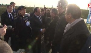 Hollande et Bertrand ensemble dans le Pas-de-Calais : comment les télés en parlent