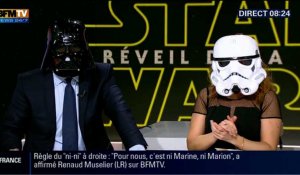 Star Wars : Les animateurs de BFM TV se lâchent ! - ZAP TV DU 17/12/2015