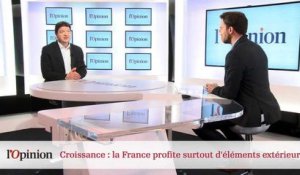 Croissance : la France profite surtout d'éléments extérieurs