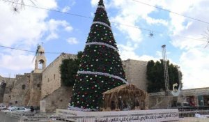 "Triste Noël" à Bethléem, désertée par les touristes