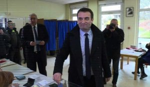 Régionales: vote de Florian Philippot (FN) à Forbach