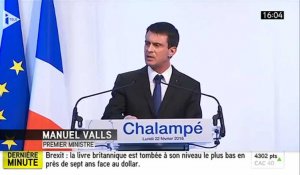 Manuel Valls s'exprime sur les critiques faites au projet de réforme du code du travail