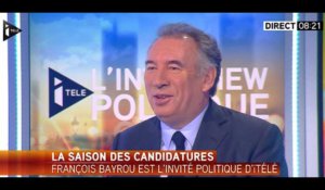 Bayrou : «Cette floraison de candidatures comme des champignons ne me parait pas à la hauteur de l'événement»