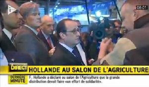 François Hollande hué au Salon de l'Agriculture