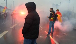 Manifestation contre la loi Travail à Caen