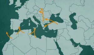 Les flux migratoires vers l'Europe