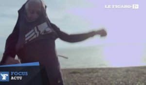 À 77 ans, l'Anglais David Cummings est le plus vieux kite-surfer