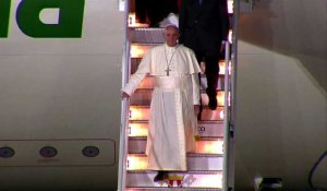 Le pape arrive à Mexico