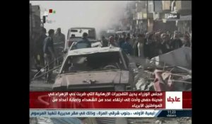 Un attentat tue au moins 59 personnes à Homs en Syrie